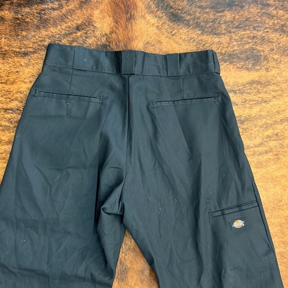 Black Dickies Double Knee Relaxed Fit Pants 32X32 - Picture 7 of 7